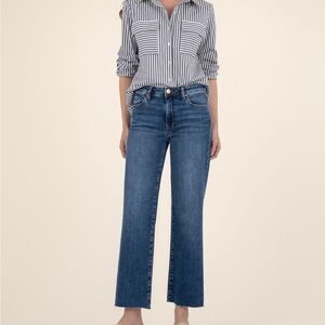 Kut from the Kloth Charlotte High Rise Wide Leg Jeans size 10